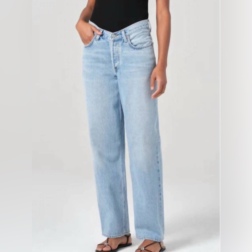 NWOT Agolde Women's Denim Jeans Light Wash Prevail 27